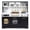Black, variant on Costway Play Kitchen for Kids, Wooden Kitchen Playset with Realistic Lights & Sounds White