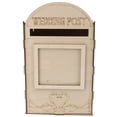 thumbnail image 1 of Buzón De Madera Para Tarjetas De Regalo, Multifuncional, Hecho A Mano, Estilo único, Material De Madera, Para Bodas, Fiestas, Aniversarios, 1 of 7