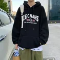 thumbnail image 2 of Sudadera con capucha y estampado gráfico negro para hombre, ropa masculina, sudadera de hip hop, sudaderas baratas, ofertas al por mayor, sudaderas con capucha de invierno, 2 of 5