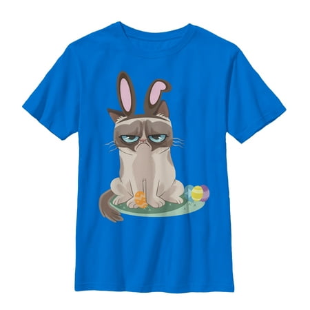 Grumpy Cat Boys' Easter Bunny T-Shirt
