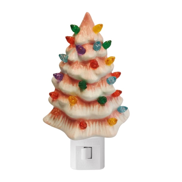 Mini árbol de Navidad LED, pequeño árbol de Navidad con luces, decoración del hogar, centro de mesa, decoración de árbol de Navidad, regalo de Año Nuevo