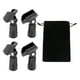 thumbnail image 1 of Sidaley Adaptador de tornillo de rosca para micrófonos con cable de mano, adaptador de soporte de micrófono de tamaño Universal, 4 pack/lote Sistemas de cine en casa, 1 of 6