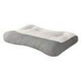 thumbnail image 2 of Almohada Ergonómica Ajustable para Dormir Boca arriba o Boca Abajo - Soporte Firme de Calidad Hotelera con Relleno de Fibra Natural Reciclada - Color Blanco, 2 of 7