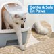 thumbnail image 2 of Alfombra para Arena de Gato UPSKY Grande Impermeable 89x60 cm Beige, 2 of 7