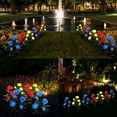 LED Solar Rose Lights, Waterproof Outdoor Decor, Garden/Patio/Yard
