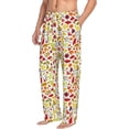thumbnail image 2 of Xecao Colorful Leaves Men's Straight Lounge Pajama Pants: The Ultimate in Comfortable Sleepwear, 2 of 9