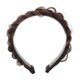 thumbnail image 4 of GOOHOCHY Bandada de cabeza de trenza chicas de peluca trenzada diadema tocado decoración del cabello, 4 of 7