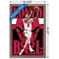 thumbnail image 3 of NBA Chicago Bulls - Lonzo Ball 22 Wall Poster, 14.725" x 22.375" Framed, 3 of 6