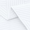 thumbnail image 2 of VCCOEM Quilt Set Twin/Twin XL Size Lightweight Bedspreads, All Season Coverlet, 2 Piece (1 Quilt, 1 Pillow Sham), Woven Pattern, White, 2 of 10