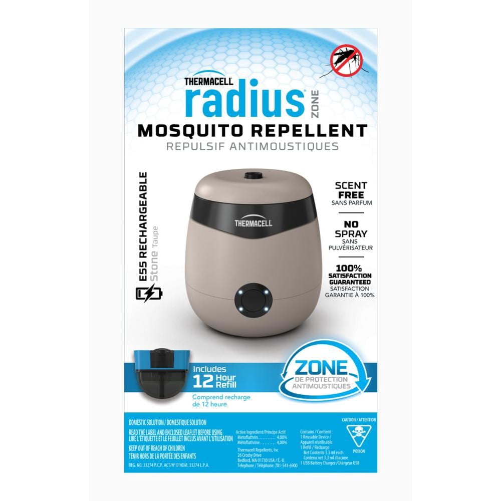 Rechargeable Mosquito Repeller In Riverbed 20 Ft. Coverage And Deet Free