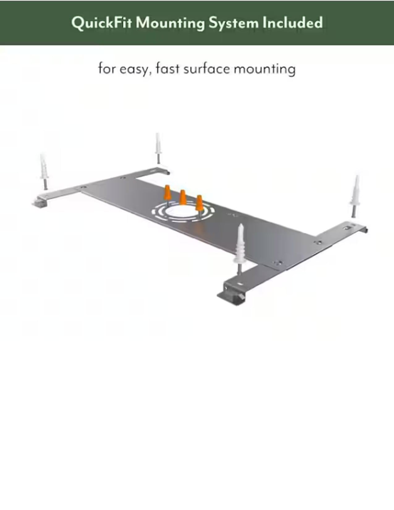 ETI 4 ft. x 12 in. White Modern LED Flush Mount Ceiling Light 4700 Lumen, 3CCT Color Preference, Dimmable, 120 Volt, C05016401A
