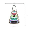 thumbnail image 2 of Evergreen Happy Birthday Burlap Door Decor, 13.5x17.5"H, 2 of 9