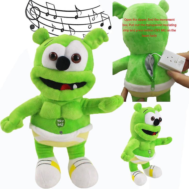 30cm Singing Gummy Plush Toys With Music Voice Gummy Bear Stuffed Dolls Vinsniv Walmart