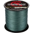 thumbnail image 1 of 100% PE 4 Strands Braided Fishing Line, 10 20 30 40 lb Sensitive Braided Lines, Super Performance, Abrasion Resistant, 1 of 7