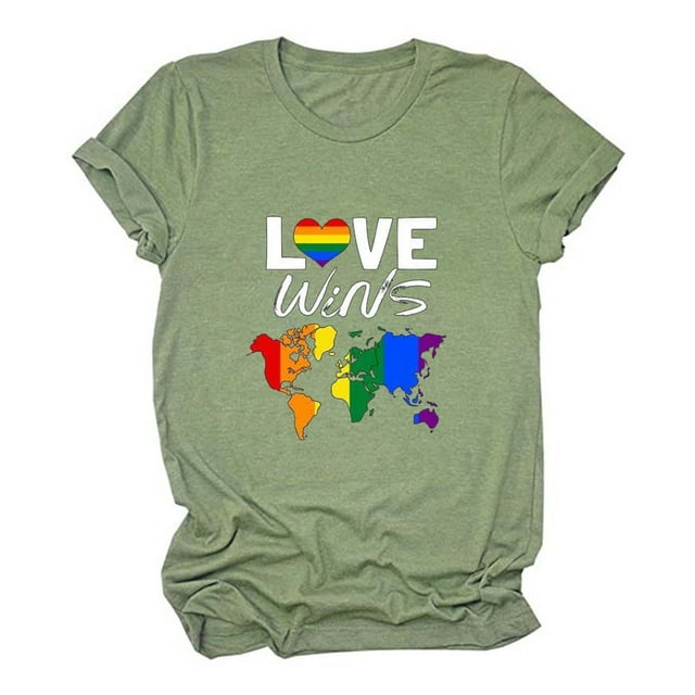 Pompotops Chemise à Manches Courtes à Manches Courtes à Imprimé Multicolore pour Femmes