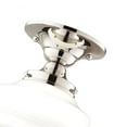 thumbnail image 3 of Hudson Valley Lighting 3409F Petersburg 1 Light 10" Wide Semi-Flush Ceiling Fixture -, 3 of 4