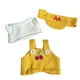 thumbnail image 3 of Ropa para muñecas de 6 pulgadas Baoblaze traje amarillo, 3 of 7