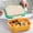 Multicolor-6B, variant on MMJ Sealed Plastic Lunch Box with Compartments Leakproof for Office Work Microwave Safe 8.3x6.3x3.2in
