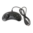 thumbnail image 1 of Wired Usb Classic Gamepad 6 Buttons Game Controller Joypad Handle For Sega Md2 TA, 1 of 5