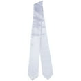 thumbnail image 2 of H-E 10pcs 60" Sublimation Blank White Unisex Plain Graduation Stole Satin Sash Honor Stole Scarf, 2 of 6
