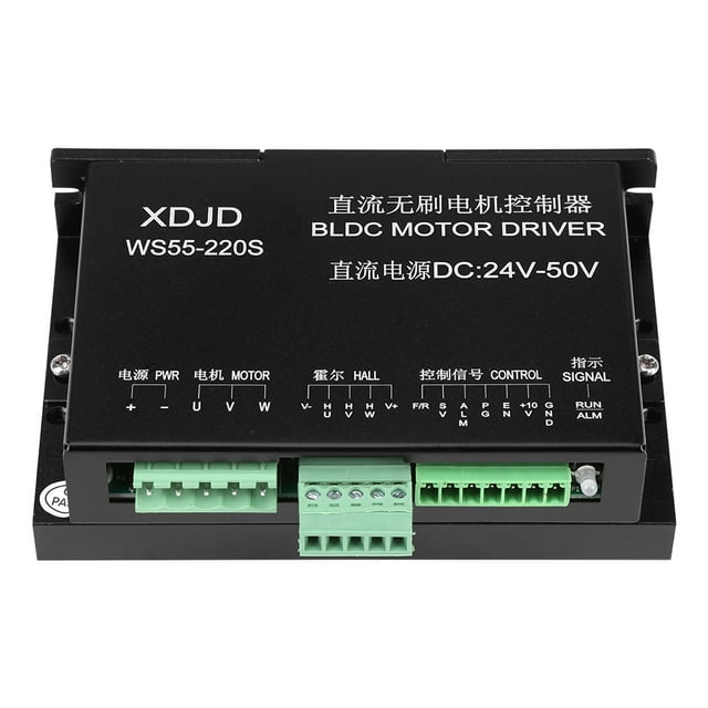 Brushless Spindle Motor, Speed Controller CNC Air Cooled Spindle Motor, Brushless ER16 500W for Small Appliances DIY Engraving Electric Tools Water Pump