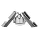thumbnail image 1 of Tapón para champán, tapón para botella de champán, tapón sellado de acero inoxidable para champán, tapón conservador de champán, compacto y ligero, 1 of 12
