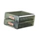 thumbnail image 1 of Organizador de huevos transparente para refrigerador, bandeja para huevos, para despensa y encimera. Verde, 1 of 9