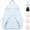 Blue, variant on Spacious Angel Wings Backpack for Women ,Large Capacity Nylon Daypack with 3D Wing Design | Adjustable Travel Bag with Front and Side Pockets(Yellow)