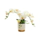 thumbnail image 5 of Flor artificial Macarena orquídeas decoración realista blanco, 5 of 8