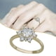 thumbnail image 1 of XWSHYW Anillos Adorno Navideño Anillo de Copo de Nieve Adorno Navideño Anillo de Mujer Joyería, 1 of 7
