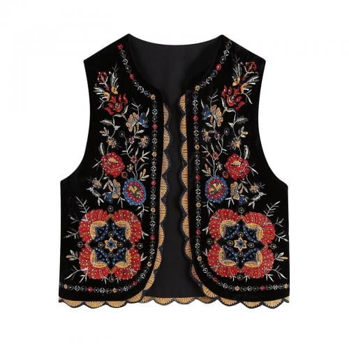 トップス 22FW cord embroidery vest 71GtTJgjtNL._AC_SY350_QL65_.jpg