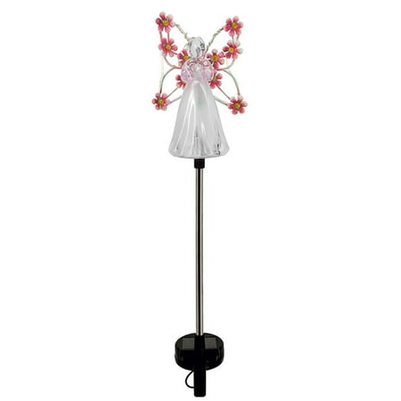 

Garden Solar Angel Light with IP44 Waterproof Performance Outdoor Decorations for Paths Sidewalks Balconies Purple
