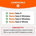 thumbnail image 2 of Funda de diadema WC BandZ Solo de silicona para Beats Solo, 2 of 8