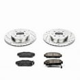 thumbnail image 3 of PowerStop Front Z23 Evolution Sport Carbon-Fiber Ceramic Brake Pad and Drilled & Slotted Rotor Kit Fits: ACURA HONDA Select Models K692, 3 of 5
