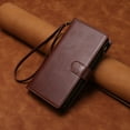 thumbnail image 5 of Compatible with iPhone SE 2020 Wallet Case Premium Zipper Large Space Flip PU Leather Cover, 5 of 5