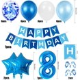 thumbnail image 2 of 8 Years Old Birthday Balloon Boy, 8 Years Old Birthday Decor, 2 of 5