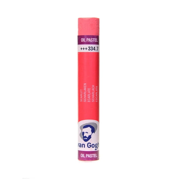 Oil Pastels scarlet, 334.7 (pack of 6)