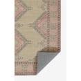 thumbnail image 3 of Momeni Anatolia Wool and Nylon Medallion Pink Area Rug 2' X 3', 3 of 5