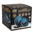 thumbnail image 3 of Thyme & Table 12-Piece Stoneware Dinnerware Set, Atlantic Blue Collection, 3 of 8