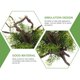 thumbnail image 5 of Planta de acuario, decoración de pecera, planta Artificial, ramita de árbol, adorno de paisaje para acuario, 5 of 5
