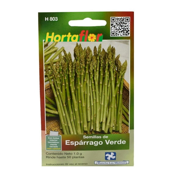 Semillas De Esparrago Hortaflor Verde 1 Gr