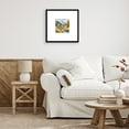 thumbnail image 7 of Americanflat 18x18 Picture Frame with Polished Plexiglass with 8x8 Mat Display Photo Streamline Thin - Black, 7 of 7