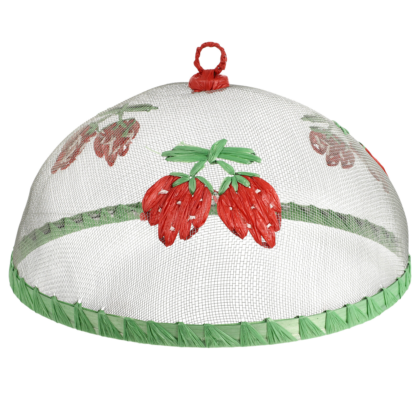 Food Cover Tent 2Pcs 30Cm Outdoor Indoor Plate Serving Cover Iron Mesh