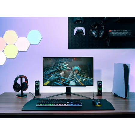 LG - UltraGear 27" OLED QHD 240Hz 0.03ms FreeSync and NVIDIA G-SYNC Compatible Gaming Monitor with HDR10 - Black
