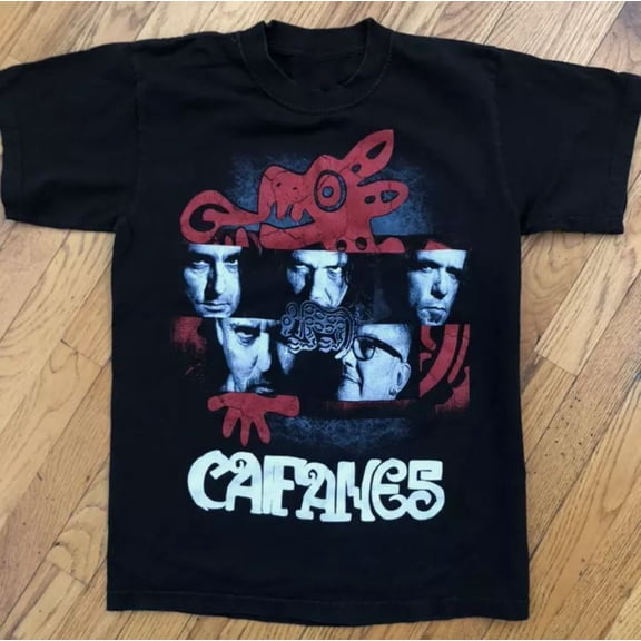 Caifanes Band Black T-shirts Cotton Unisex Tee S-5Xl