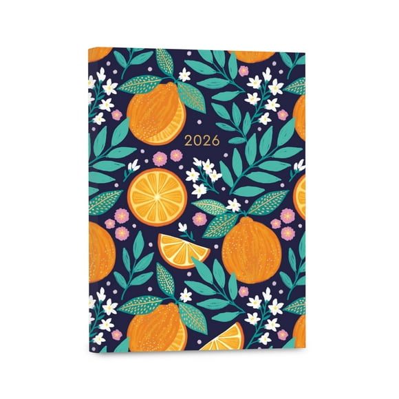 High Note 2026 Planner, 17-Month Weekly & Monthly Softcover Planner: August 2025 to December 2026, 5.75" x 7.5" - Fruits
