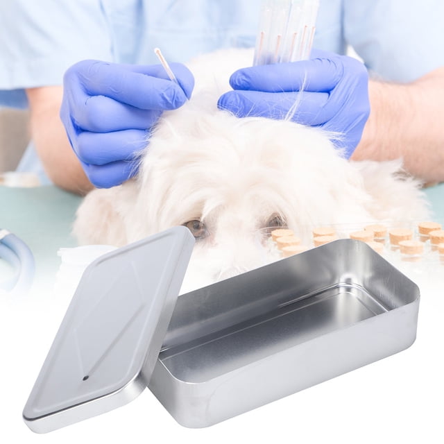 Caja de desinfección, Caja de esterilización de instrumentos quirúrgicos de aluminio de 50 ml Caja de desinfección de instrumentos Elegante y moderna