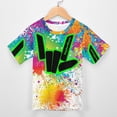 thumbnail image 4 of Share The Love T Shirts, 3D Print Short Sleeve for Boys Girls, Casual Graphic Tee Tops, 4 of 10