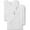 White, variant on Mens 3PK Classic V-Neck Tees T Shirt XL White