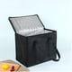 thumbnail image 5 of Reusable Insulated Grocery Bag Thermal Bag Food Delivery Bag W/ Dual Zipper, 5 of 10
